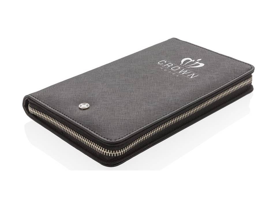 Luxe reisportemonnee met RFID-bescherming 4