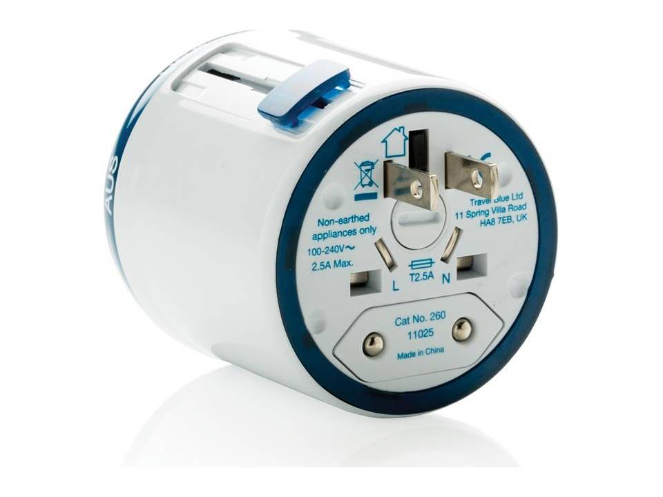 Travel Blue world travel adapter 1