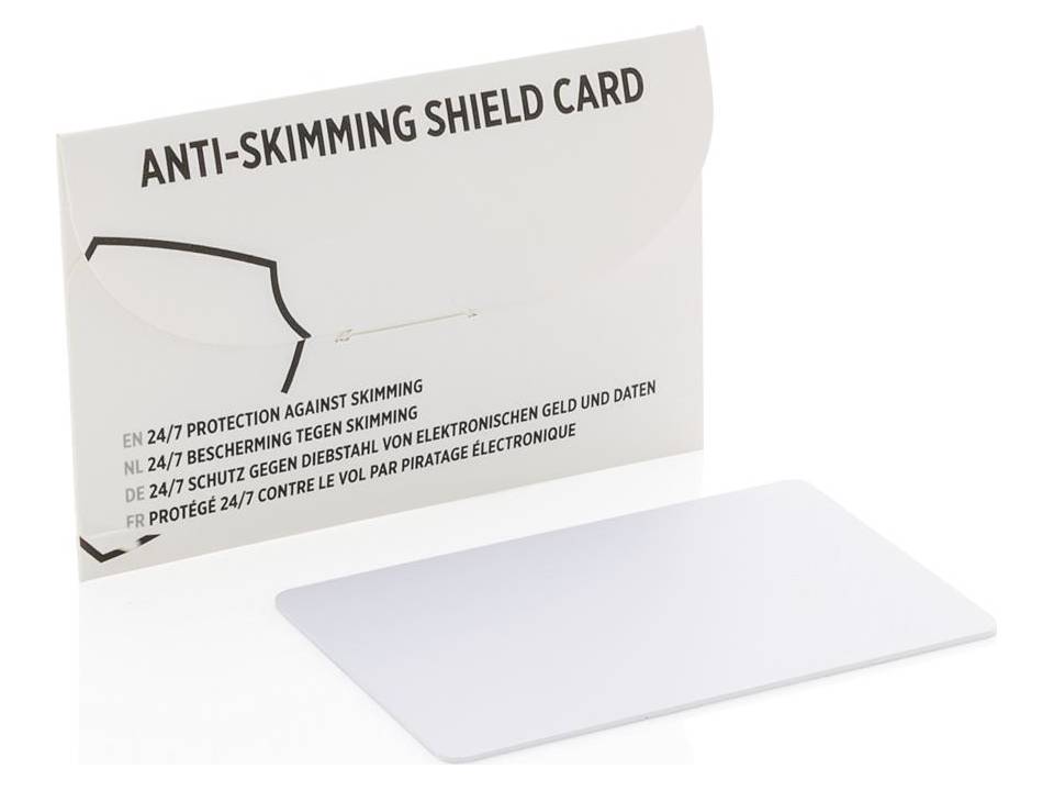Anti skimming beschermkaart 1