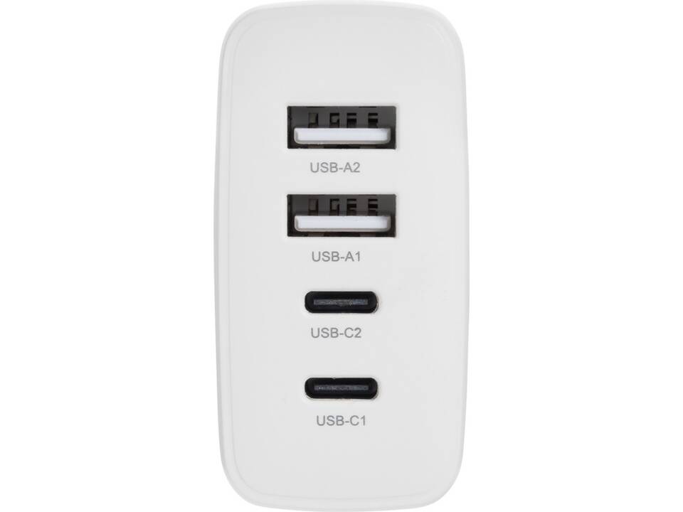 TravelCharge Pro RCS gerecycled plastic reislader met USB-C 4