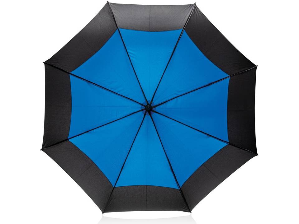 27" auto open tweekleurige stormparaplu - Ø123 cm 2