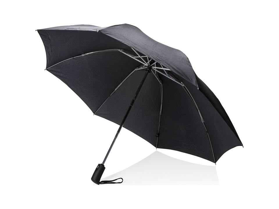 Swiss Peak AWARE™ 23' opvouwbare omkeerbare auto open/close paraplu 1