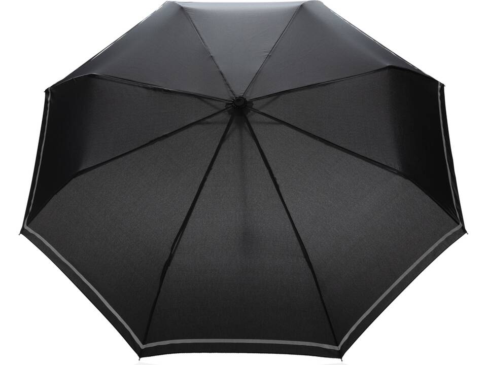 20.5 "Impact AWARE ™ RPET 190T pongee reflective miniparaplu 2