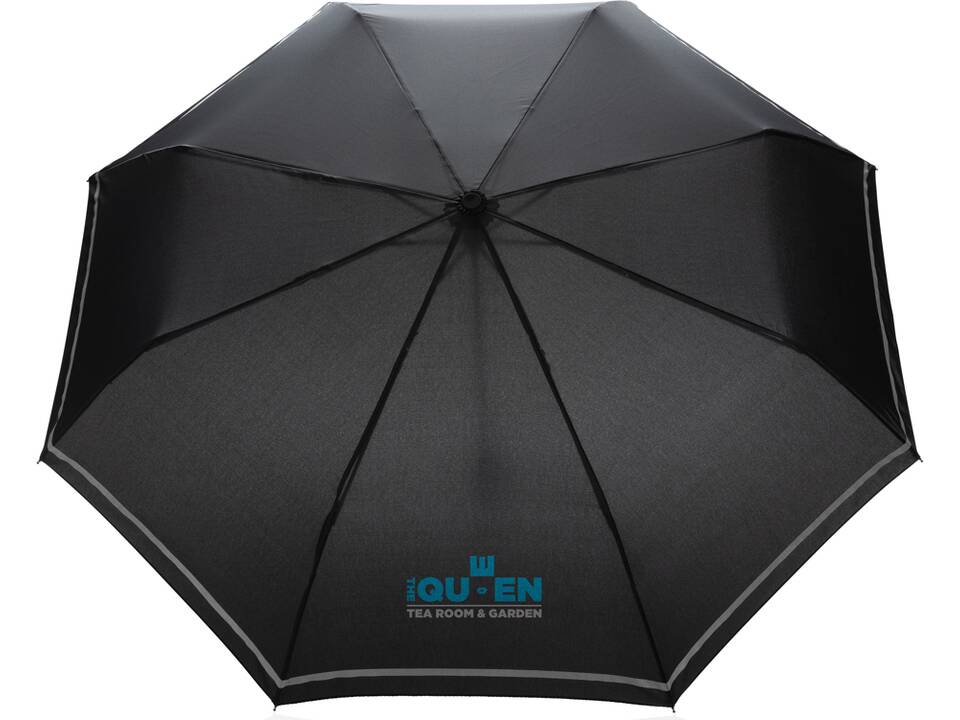 20.5 "Impact AWARE ™ RPET 190T pongee reflective miniparaplu 5