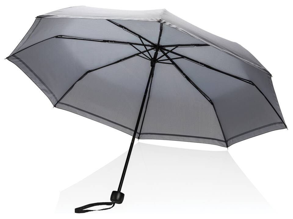 20.5 "Impact AWARE ™ RPET 190T pongee reflective miniparaplu 10