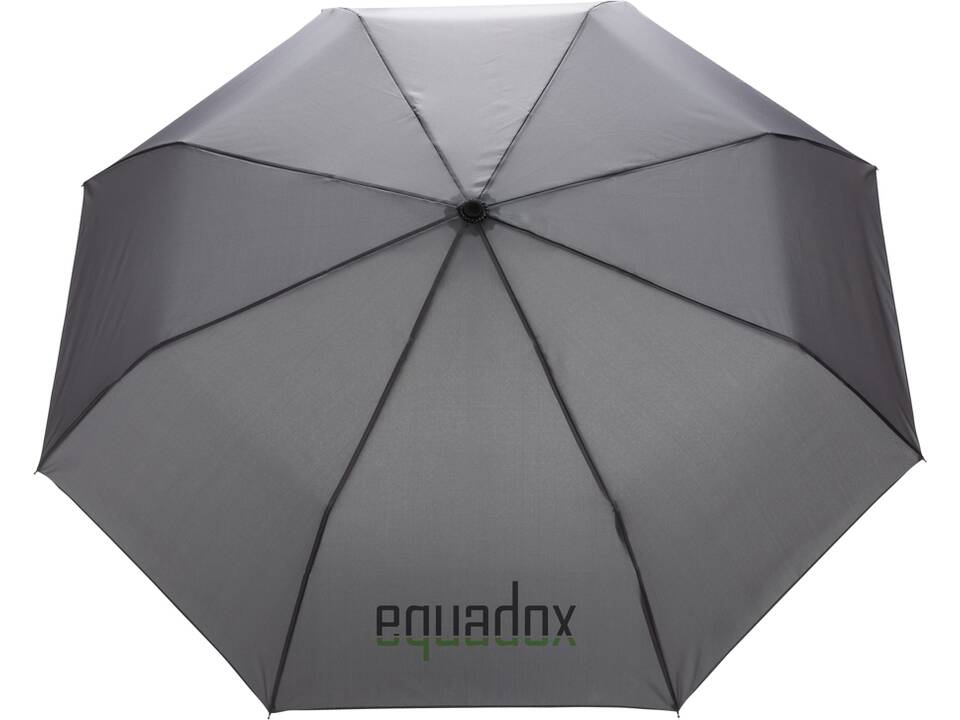 20.5" Impact AWARE™ RPET 190T pongee bamboe miniparaplu 16