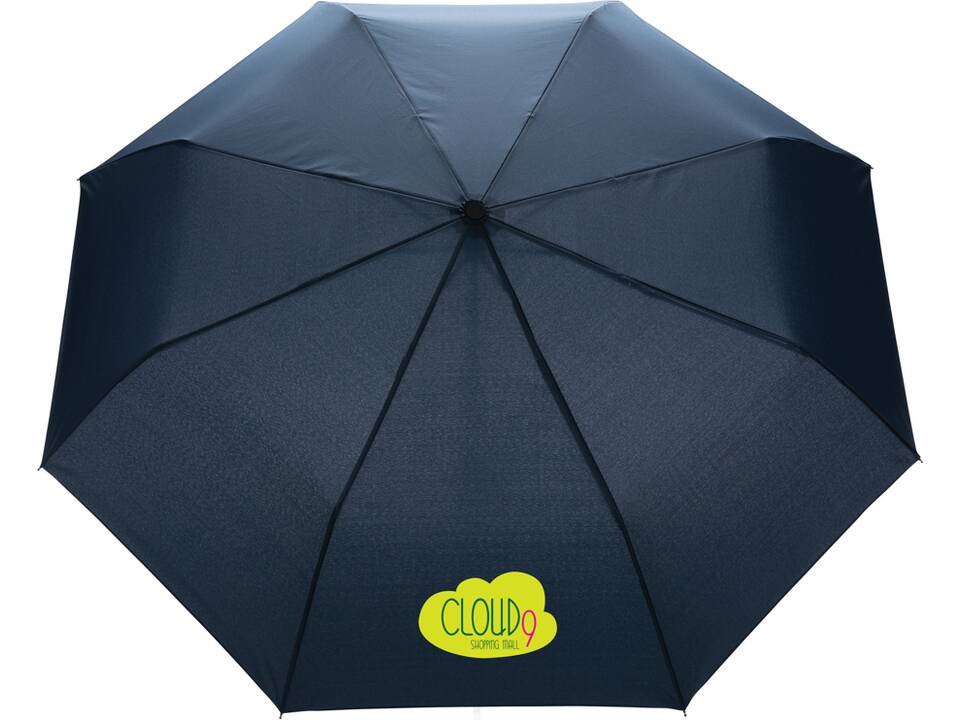 20.5" Impact AWARE™ RPET 190T pongee bamboe miniparaplu 34