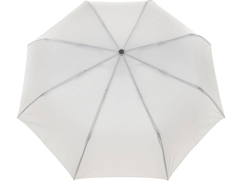 Kaycey 21" AWARE™ RPET Acaciahouten mini auto open paraplu 12