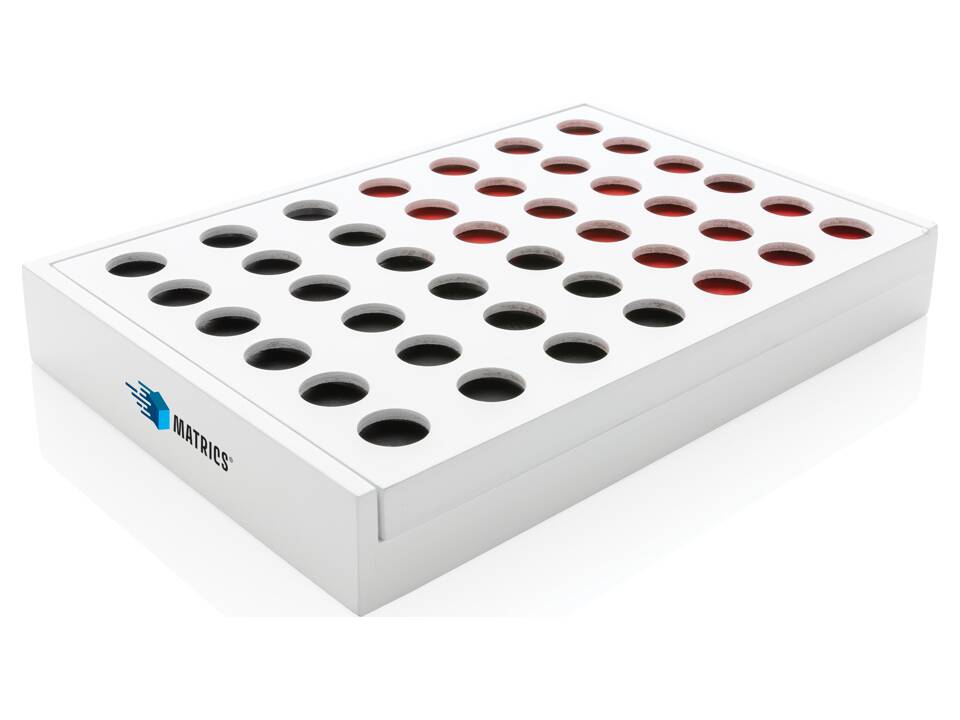 Vier op een rij houten spel 6