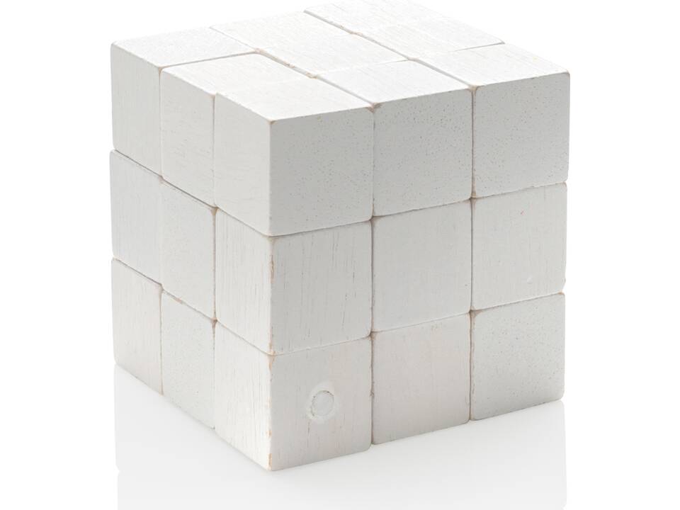 FSC®Houten breinbreker met canvas zakje 1