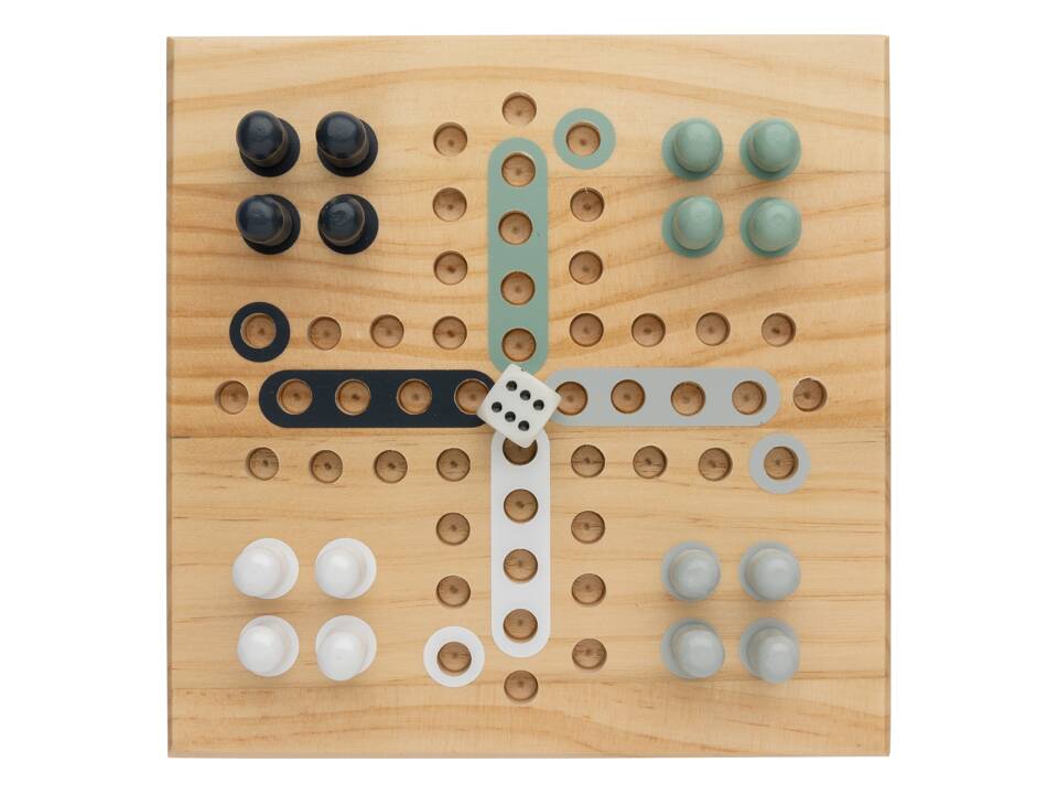 Claire houten mens erger je niet-spel 2