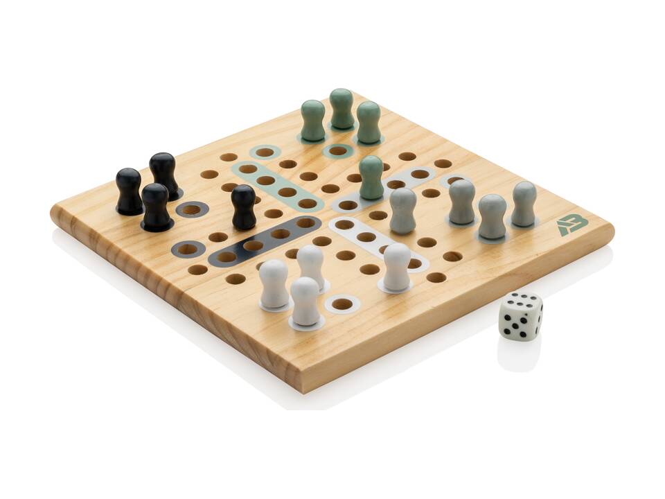 Claire houten mens erger je niet-spel 3