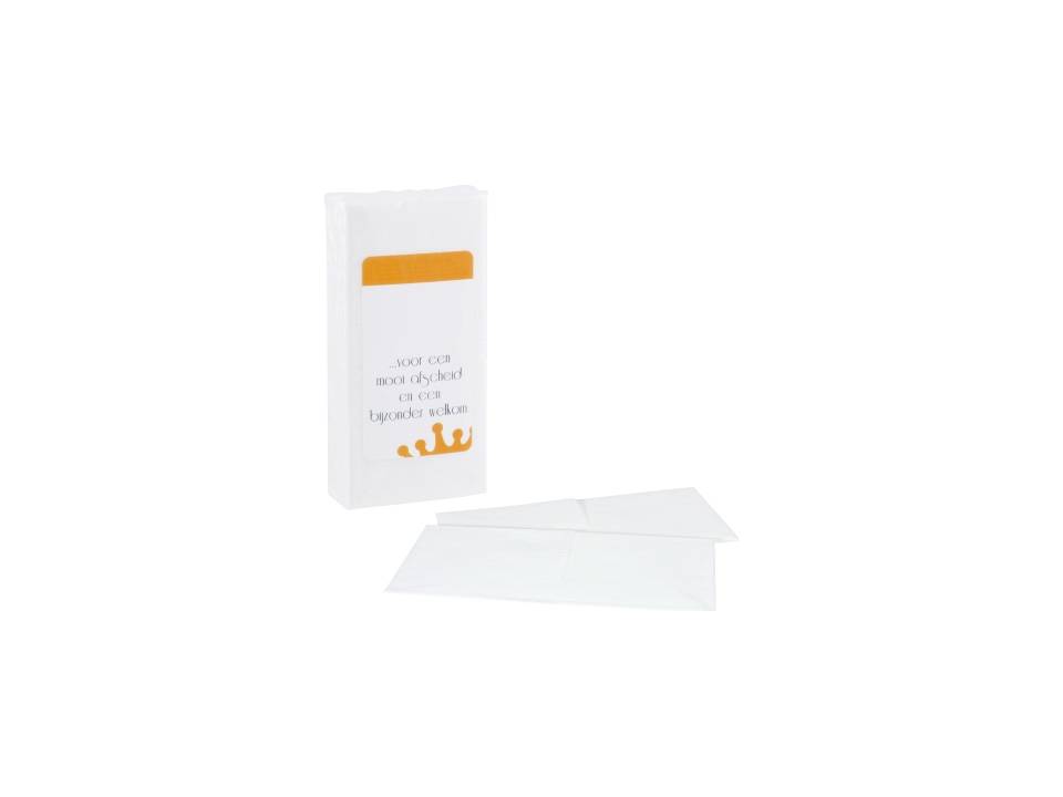 Pakje met 10 papieren zakdoekjes 3