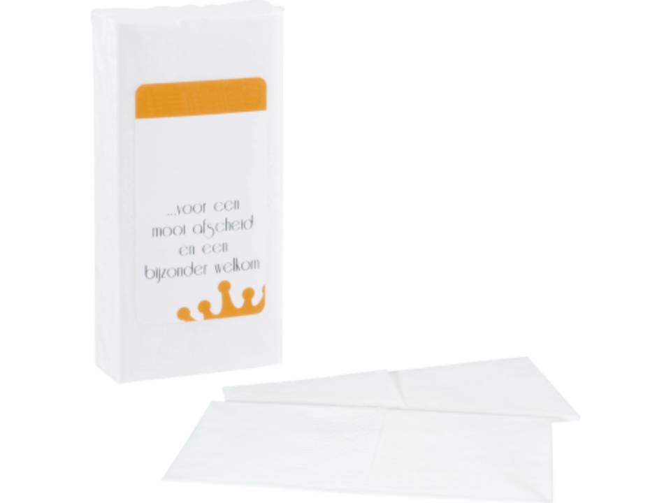 Mens ~ kant Lichaam Pakje met 10 papieren zakdoekjes - Pasco Gifts