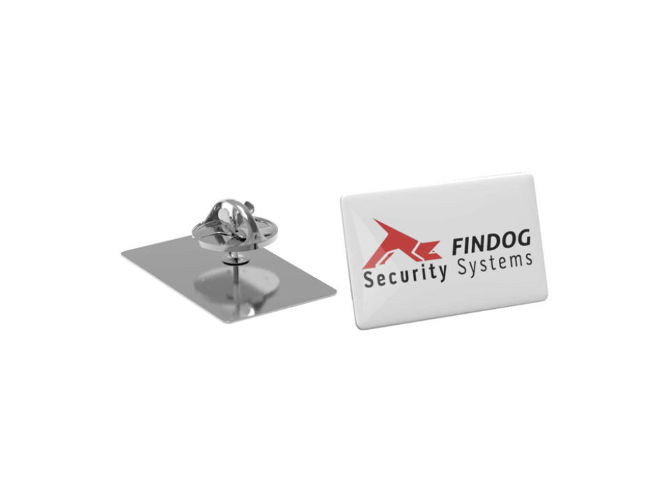 Pin Slim rechthoekig - 30x18mm