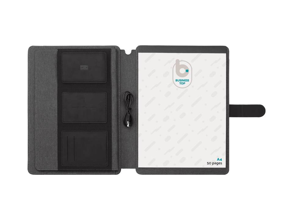 Portfolio met Draadloze Lader 5W A4 3