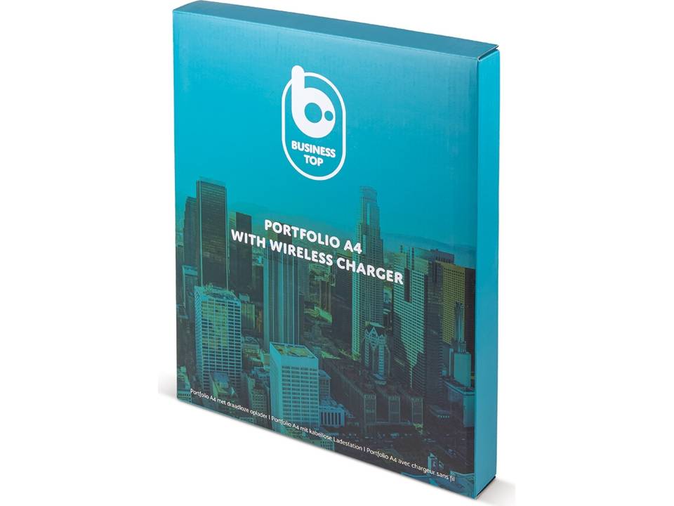 Portfolio met Draadloze Lader 5W A4 4