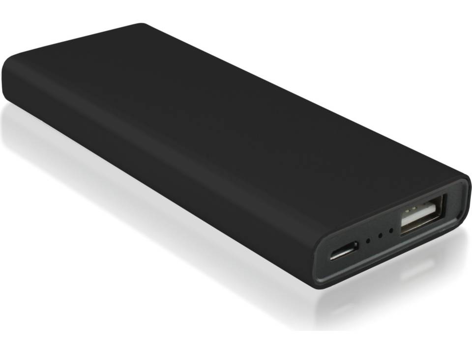 Power Bank Monaco Black Schuin aanzicht