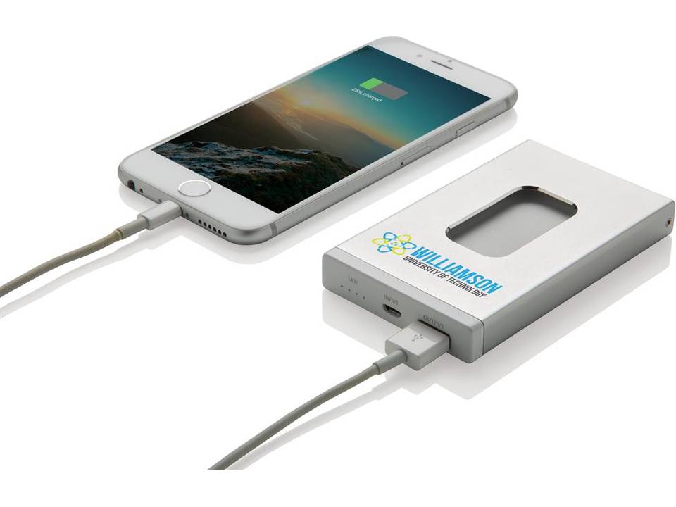 Powerbank met kaarthouder - 2500 mAh 3