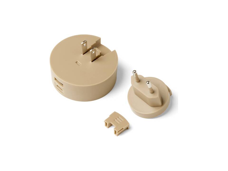 Dual USB-C en USB-A power lader 8