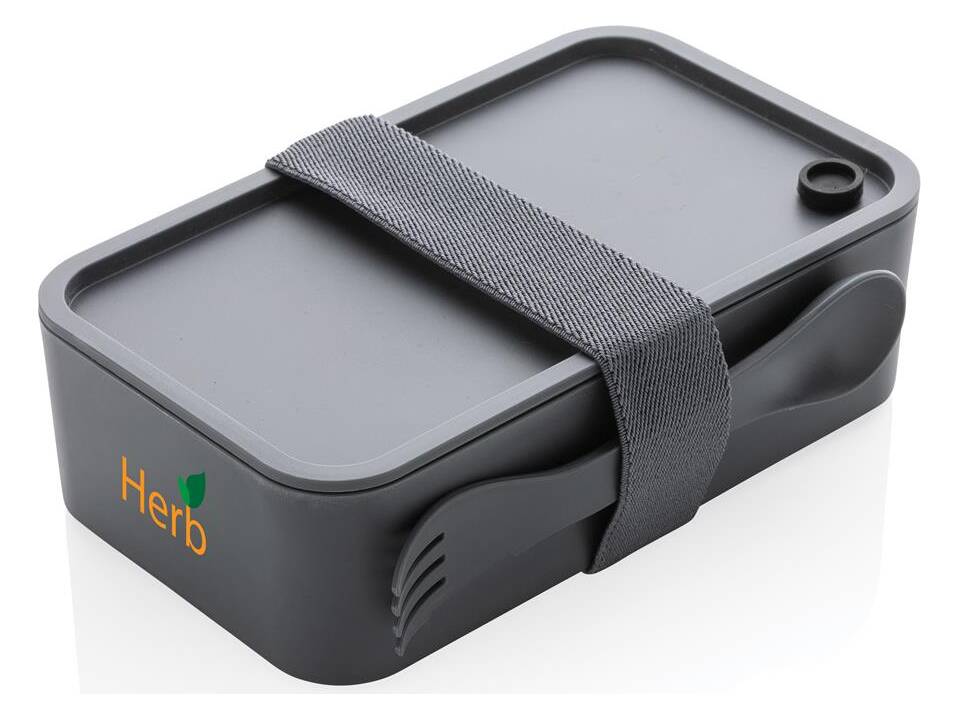 Stijlvolle lunchbox met spork - geschikt voor magnetron 6