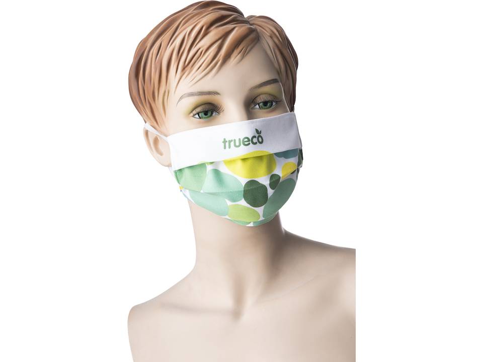 Top Pick stoffen mondmasker met bedrukking naar keuze - Wasbaar - voor bedrijven 1