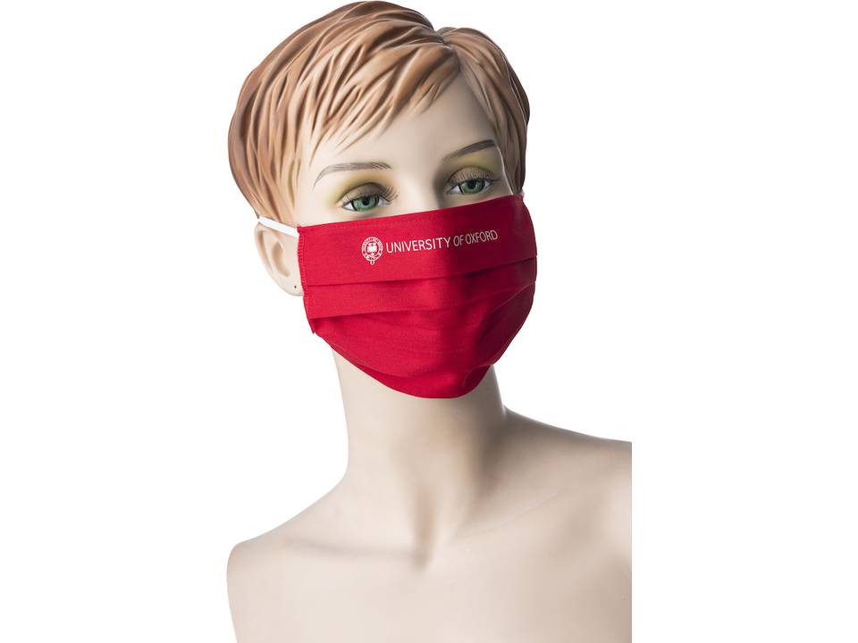 Top Pick stoffen mondmasker met bedrukking naar keuze - Wasbaar - voor bedrijven 4