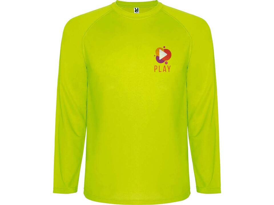 Montecarlo heren sport t-shirt met lange mouwen 2