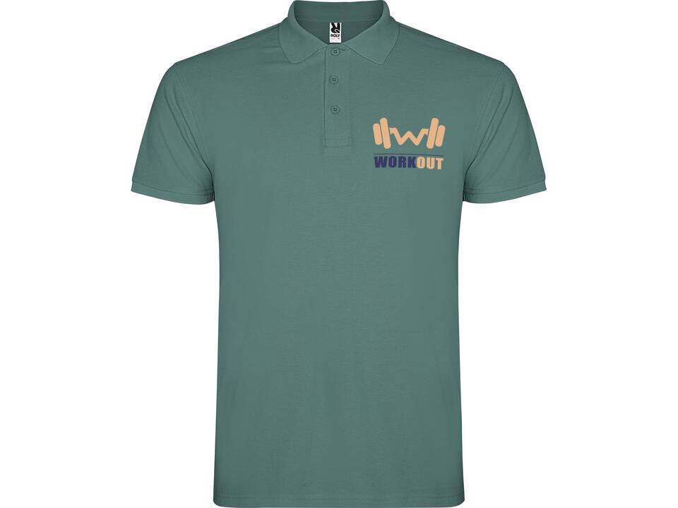 Roly Star herenpolo met korte mouwen 88