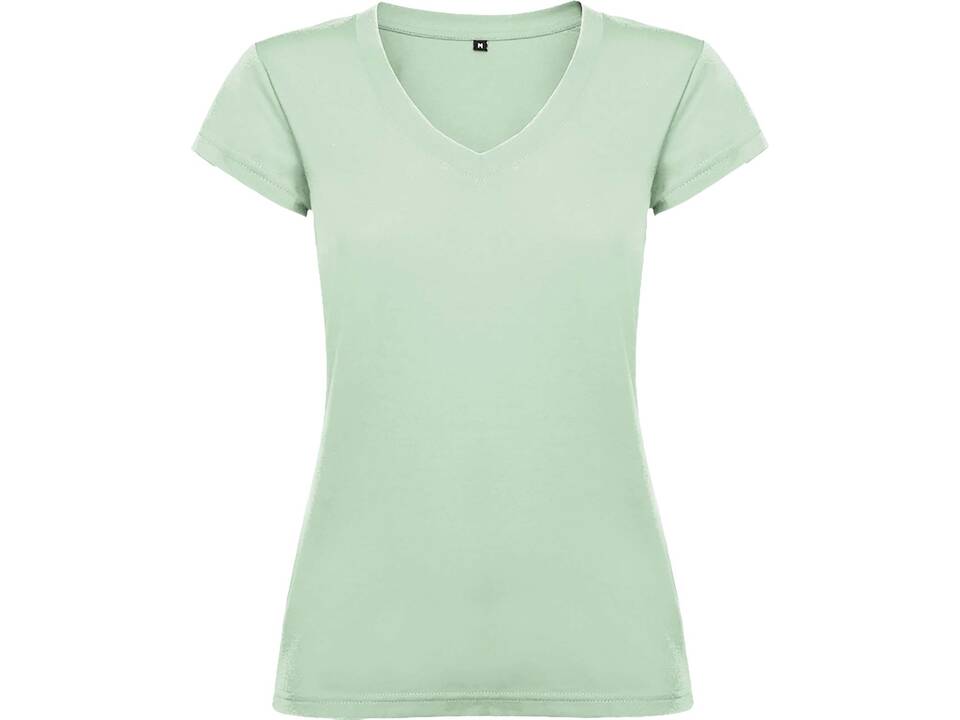 Roly Victoria damesshirt met V-hals en korte mouwen 22