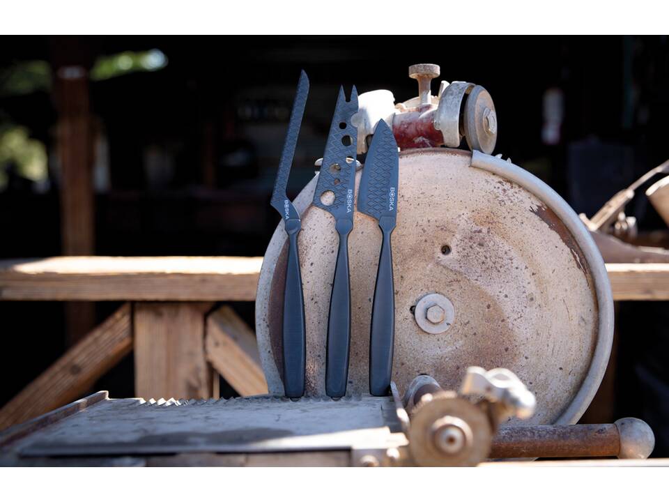 BOSKA Kaasmessenset Monaco+ Zwart 18