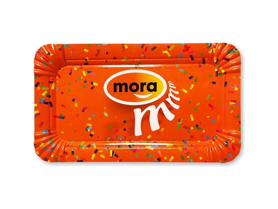 Rechthoekige bordjes van karton - 13 x 24 cm 2