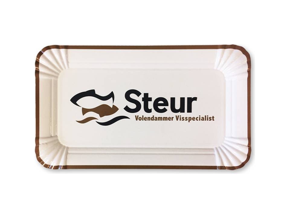 Rechthoekige bordjes van karton - 13 x 24 cm 1