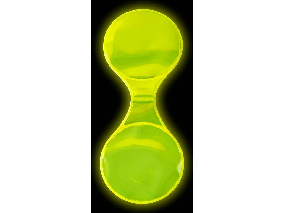 Reflecterende magneet rond voor kleding, pet of tas 2