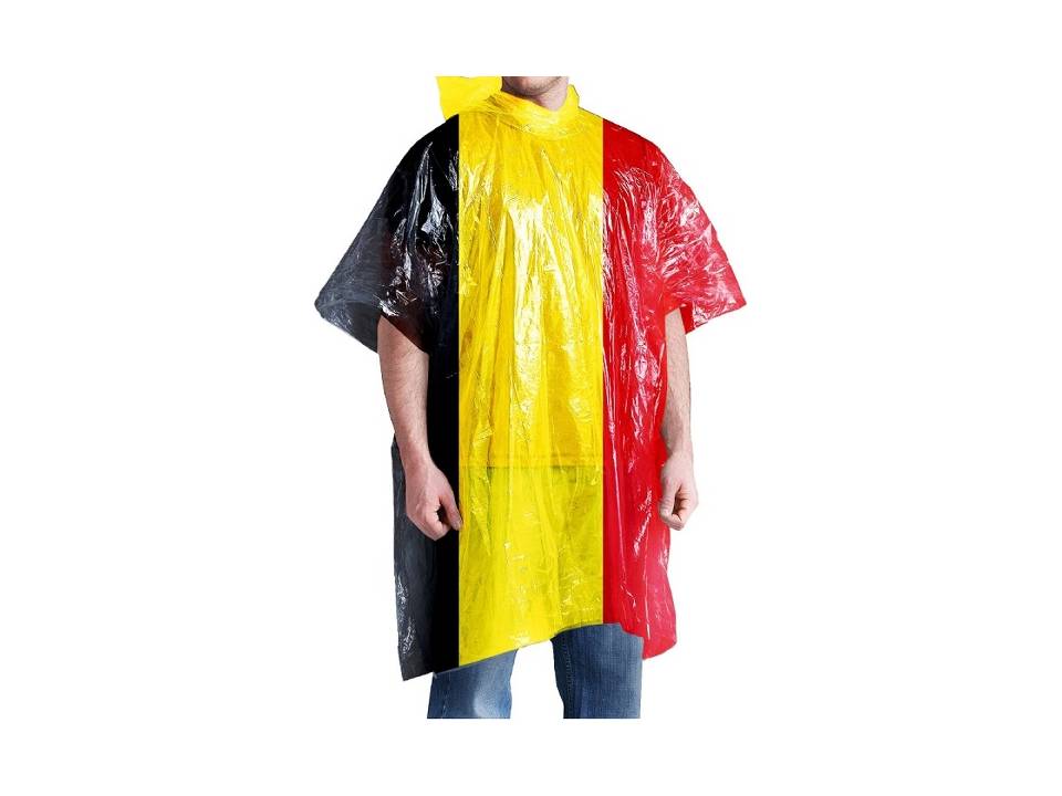 Regenponcho voor fans