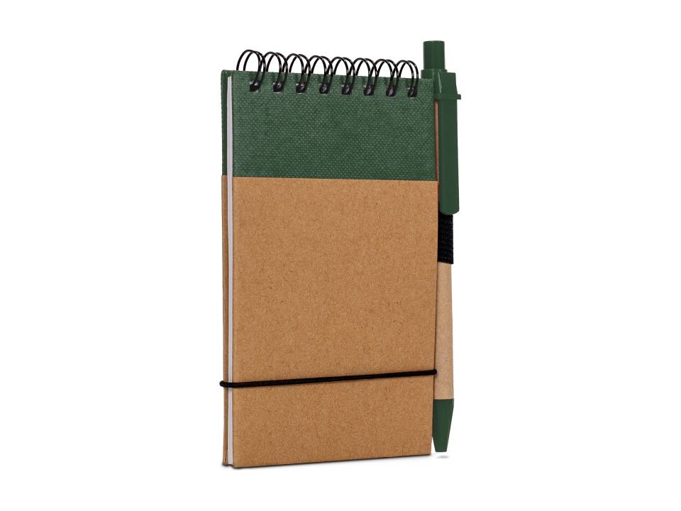 Reporter Notitieboekje Recycled Papier met Pen 1