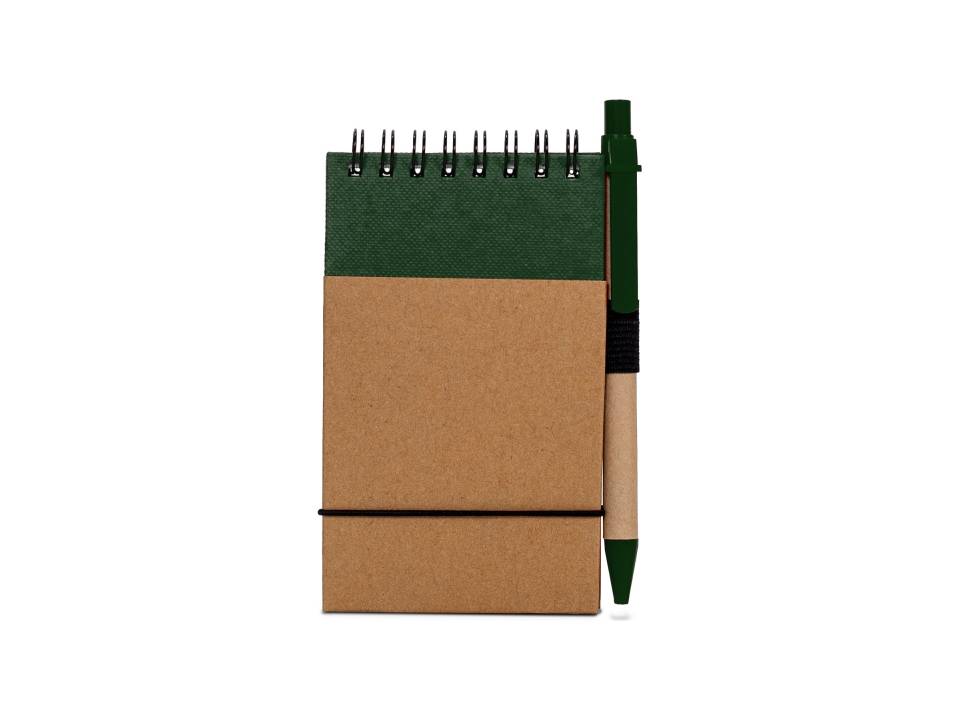 Reporter Notitieboekje Recycled Papier met Pen 2