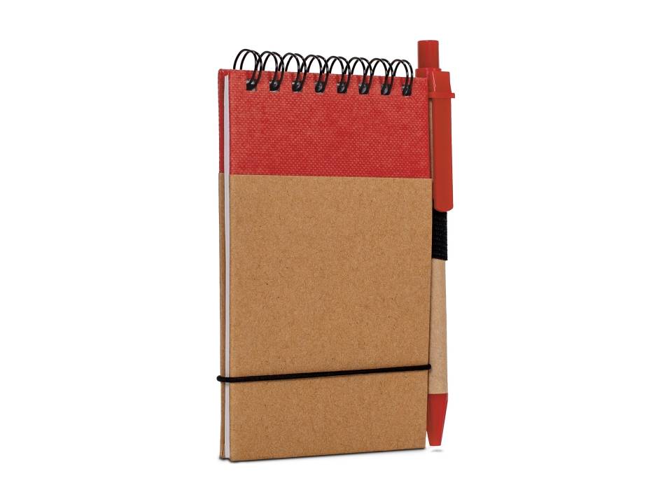 Reporter Notitieboekje Recycled Papier met Pen 6