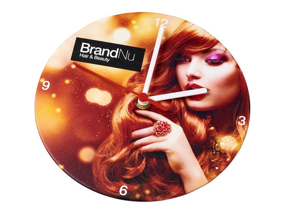 Ronde Eco wandklok Full Colour