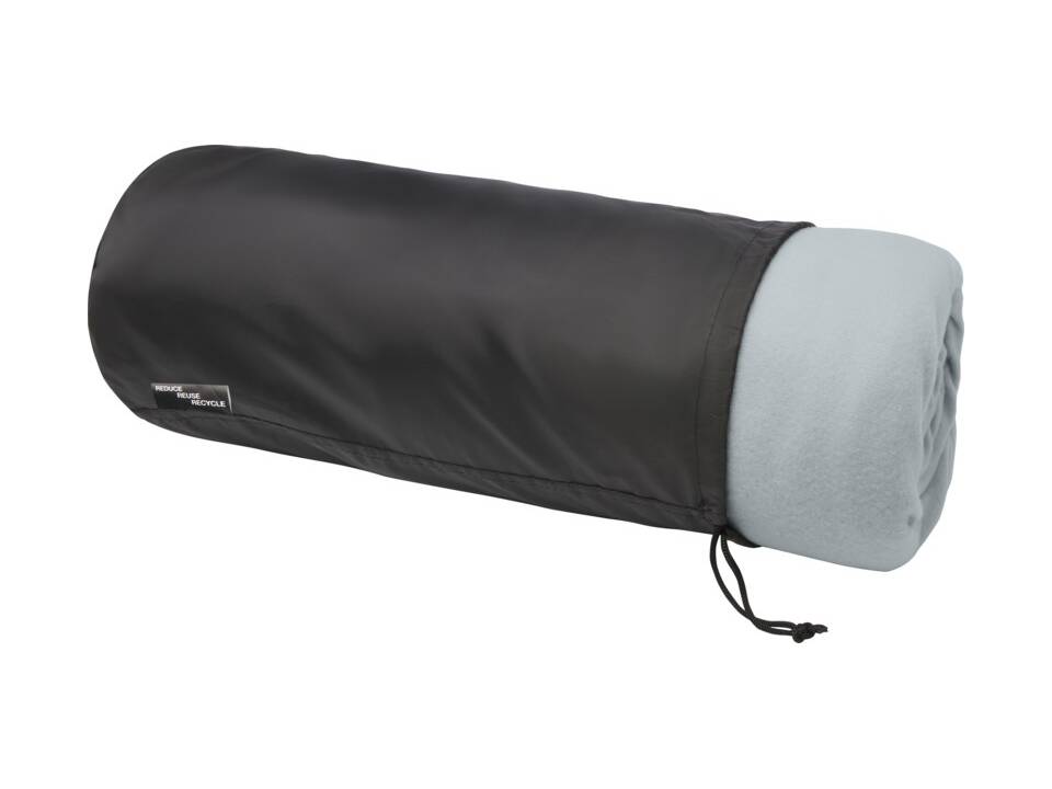 RPET polair fleece en sherpa deken