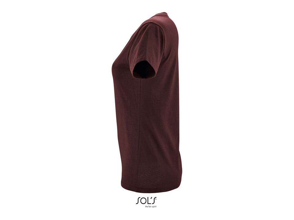 Dames T-shirt +20 kleuren vanaf 10 stuks 186