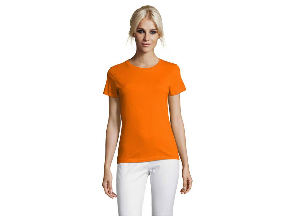 Dames T-shirt +20 kleuren vanaf 10 stuks 125