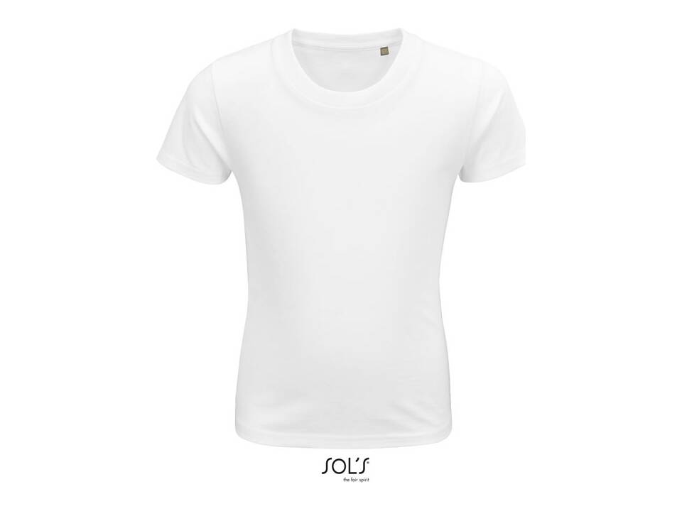 Bio katoen kinder t-shirt 123