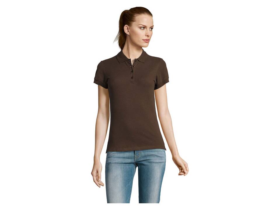 Dames polo +10 kleuren vanaf 10 stuks 148