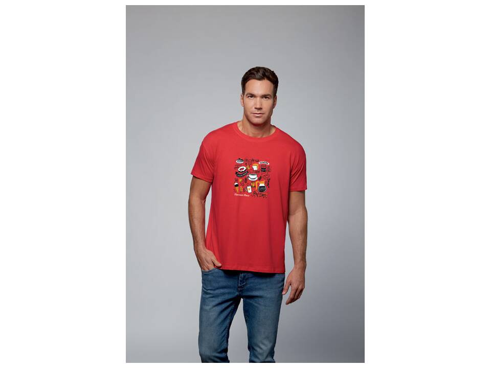 Unisex T-shirt +40 kleuren vanaf 10 stuks 62