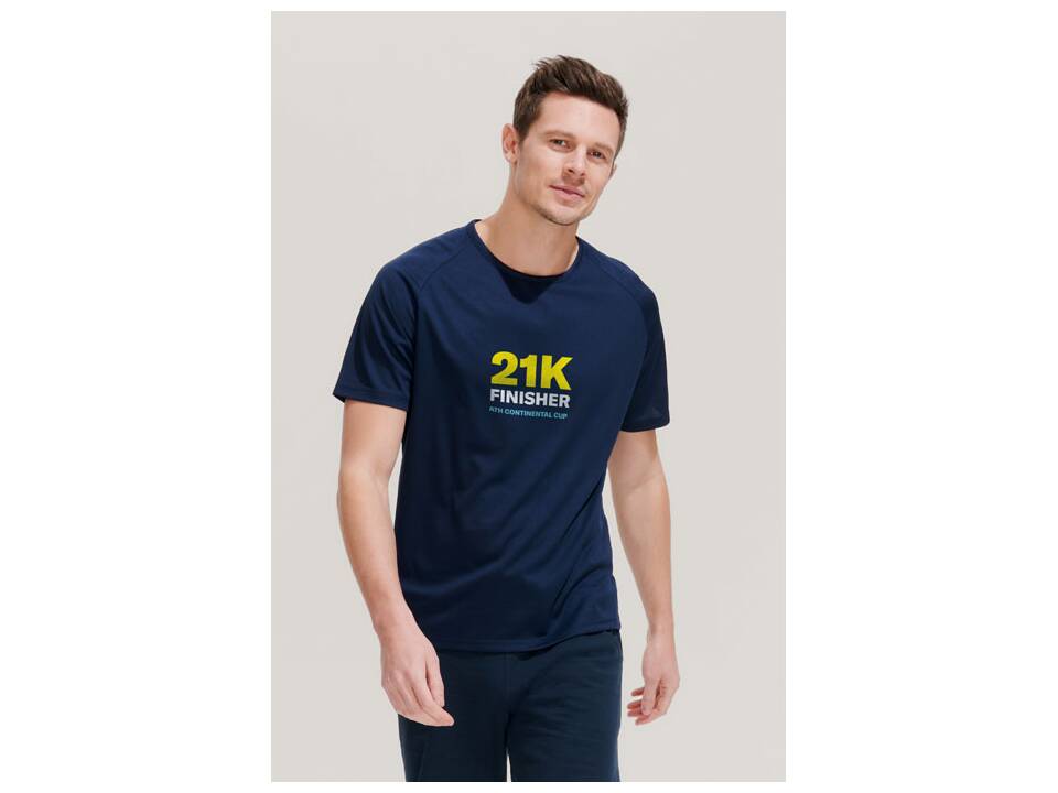 Shirt Sporty +10 kleuren vanaf 10 stuks 140