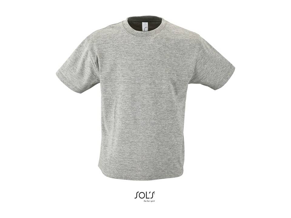 Kinder T-shirt +20 kleuren vanaf 10 stuks 64