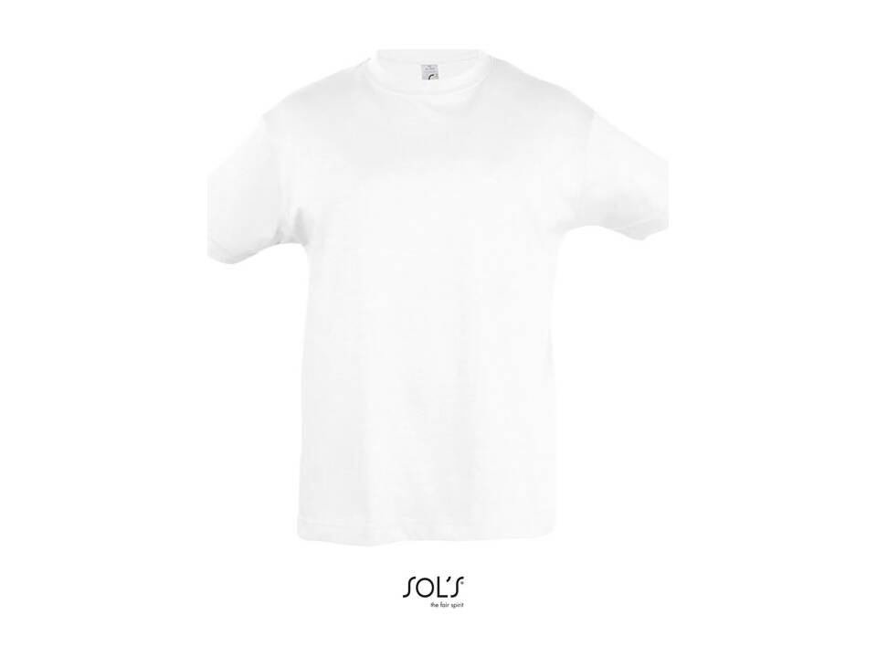 Kinder T-shirt +20 kleuren vanaf 10 stuks 100