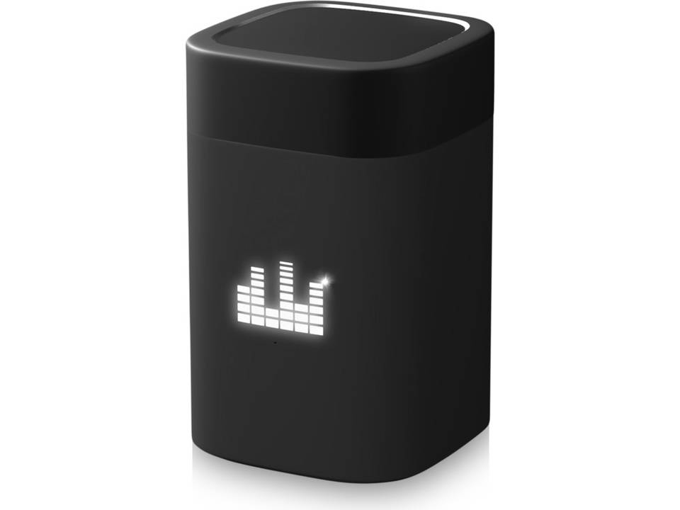 S30 speaker 5W met oplichtend logo-zwart