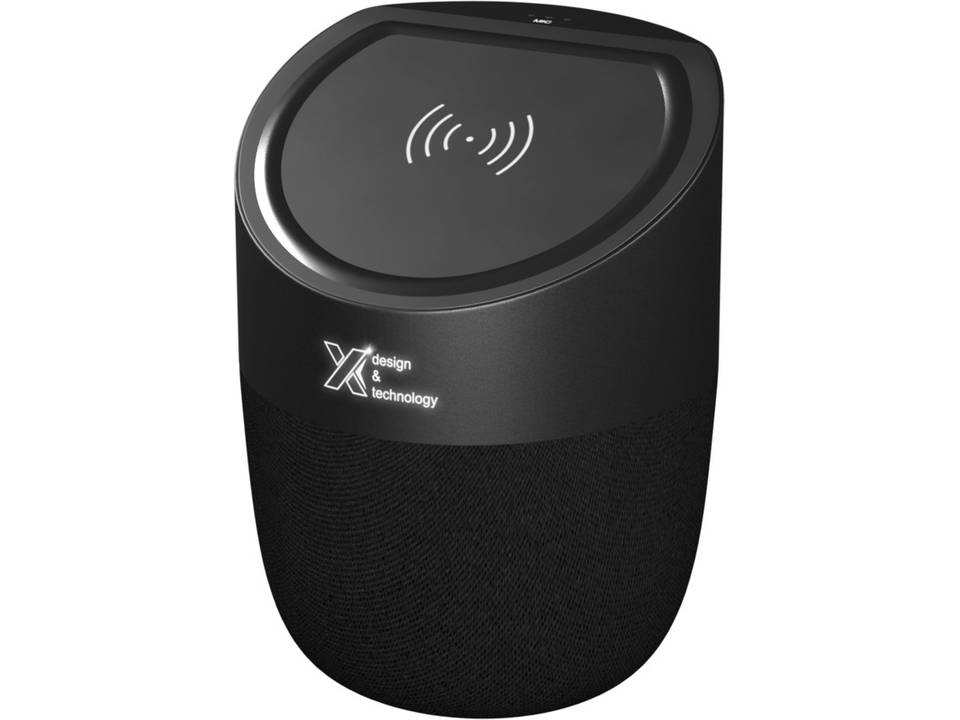 Speaker 5W voorzien van draadloze oplader met oplichtend logo 2